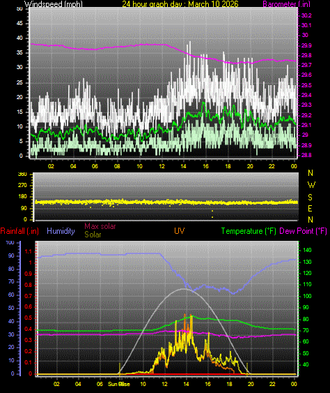 24 Hour Graph for Day 10