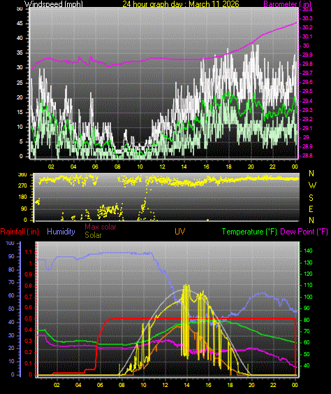 24 Hour Graph for Day 11