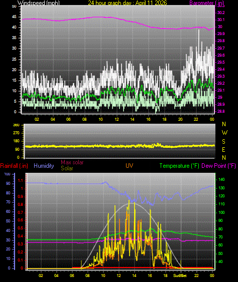 24 Hour Graph for Day 11
