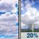 Sunday: Partly Sunny then Slight Chance Showers And Thunderstorms