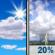 Memorial Day: A slight chance of showers and thunderstorms after 1pm. Mostly sunny, with a high near 88. Northeast wind 0 to 5 mph. Chance of precipitation is 20%. Memorial Day: Mostly Sunny then Slight Chance Showers And Thunderstorms